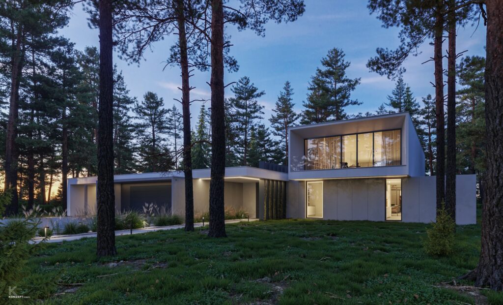 Frame House – realizacja KONZEPT